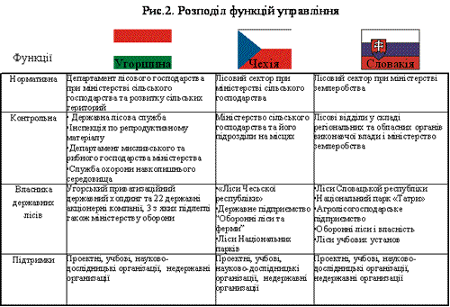 Розподіл функцій управління